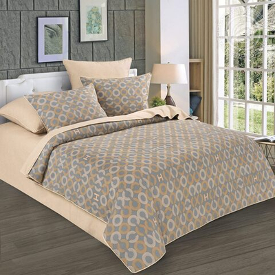 Постельное белье велюр Евроразмер Бертольд 797 Арт Элегант