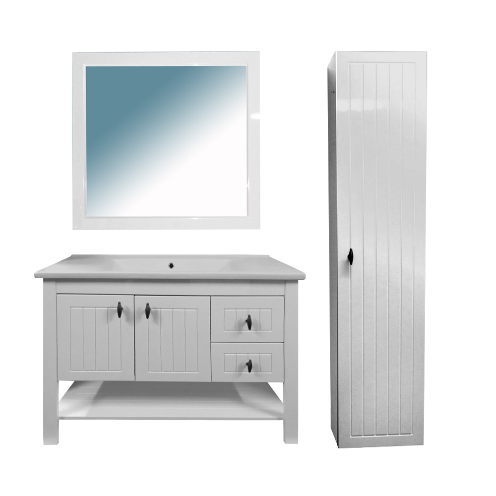 Зеркало Azario Briston 105 см CS00058454 белый