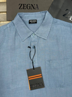 Льняная рубашка Zegna
