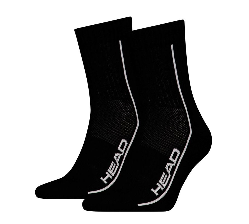 Теннисные носки Head Performance Short Crew 2P - black