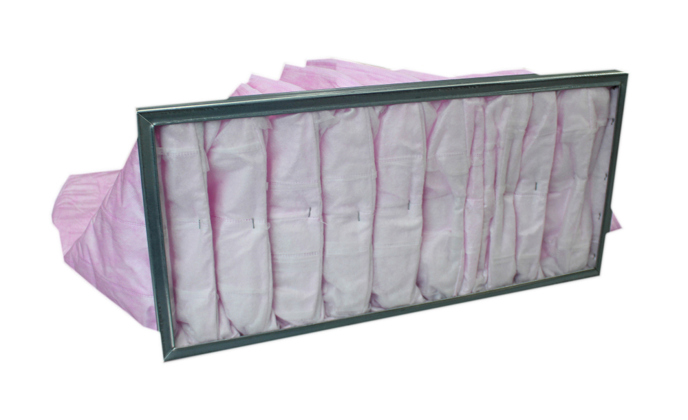 Фильтр  карманный FK-DEL169 (аналог  1041465 GEA Delbag K85-3V/0600/04/05, 2604564 GEA Delbag N85-3V/0600/04/05      287x592x600 / 4 F7)