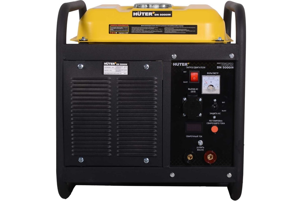 Инверторный электрогенератор Huter DN 5000iW, с функцией сварки 64/1/93