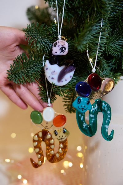 Стеклянный подвес 