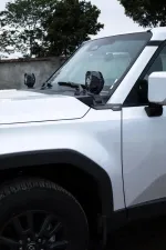 Крепление для установки дополнительного света для Toyota Land Cruiser Prado 250 LC250 Крузак Тойота доп фары кронштейны крепления