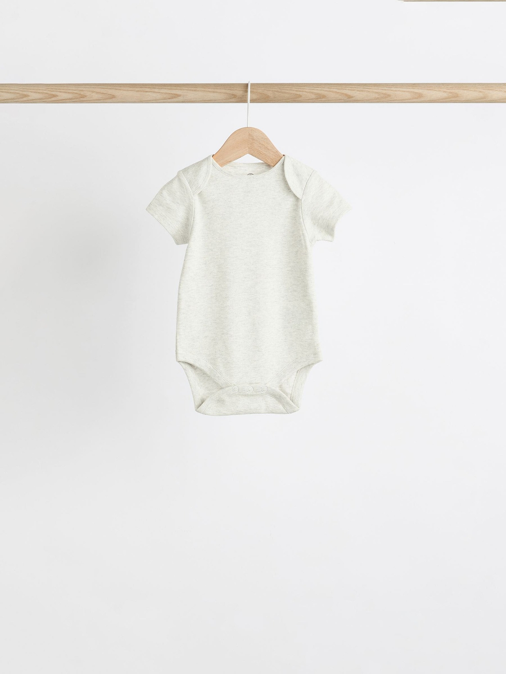 Боди с коротким рукавом для малышей Next 541-754, 7 шт., Белый, Бежевый