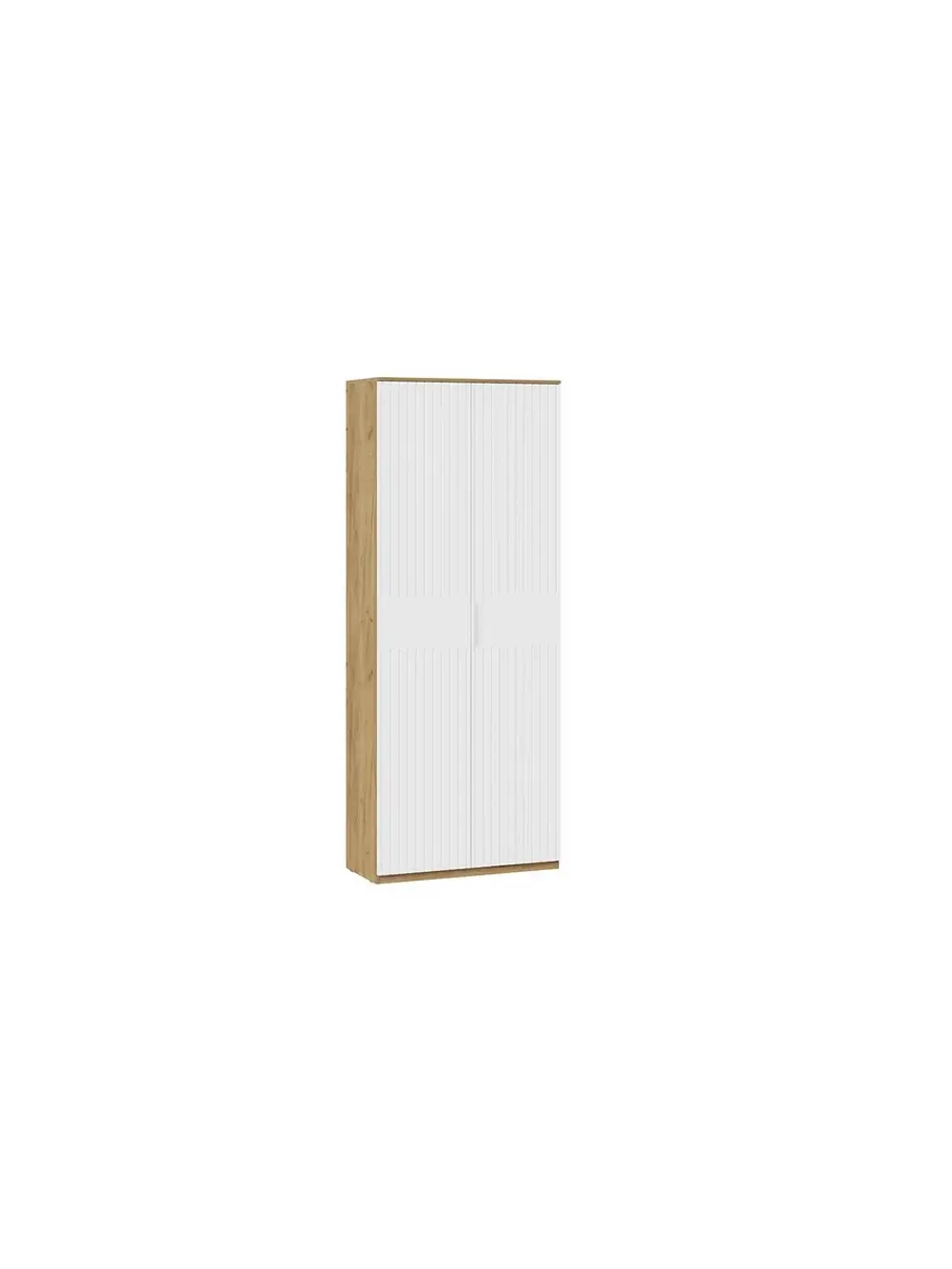 Прихожая с вешалкой Дуб Крафт золотой 190х43х226