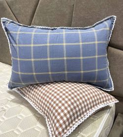 Наволочка  Клетка Муслин 50/70