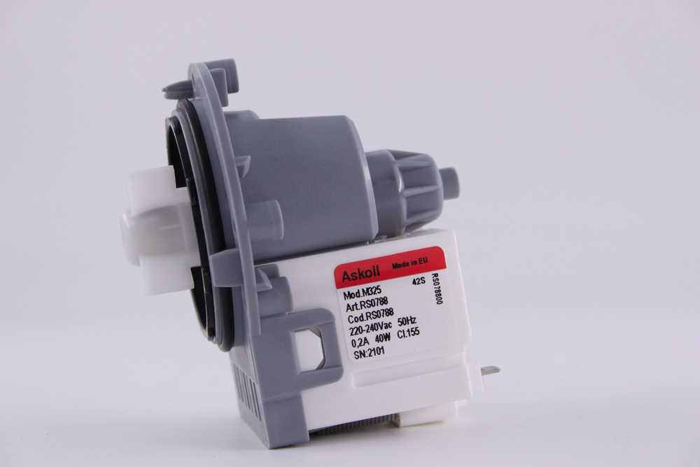 Сливной насос LEILI BPX2-190L (3 защелки, клеммы назад раздельно) для стиральных машин