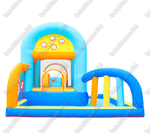 Батут для детей для дома "Веселая игра" 4*4*2,5 м