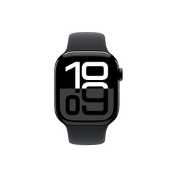 Умные часы Apple Watch Series 10 46mm Jet Black Aluminum Case with Sport Loop Ink M\L
