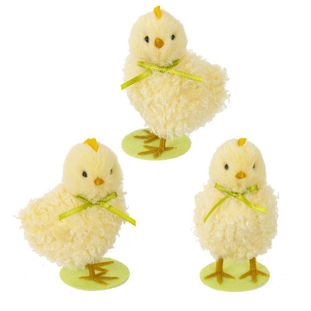 GAEM Фигурка декоративная "Цыпленок" (блок 6шт), L7 W5 H10 см, 3в.