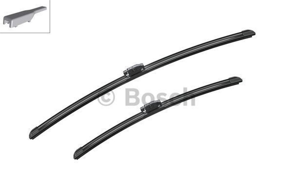 Щетка стеклоочистителя бескаркасная Renault Duster 24  60 см+ 18  45 см  Aerotwin A312S  (BOSCH)