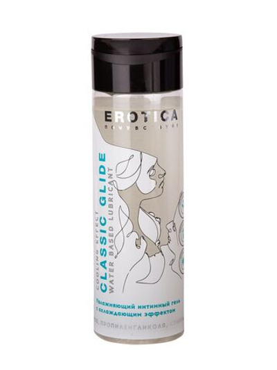 Интимный гель на водной основе Classic Glide Cooling Effect с охлаждающим эффектом - 200 мл.