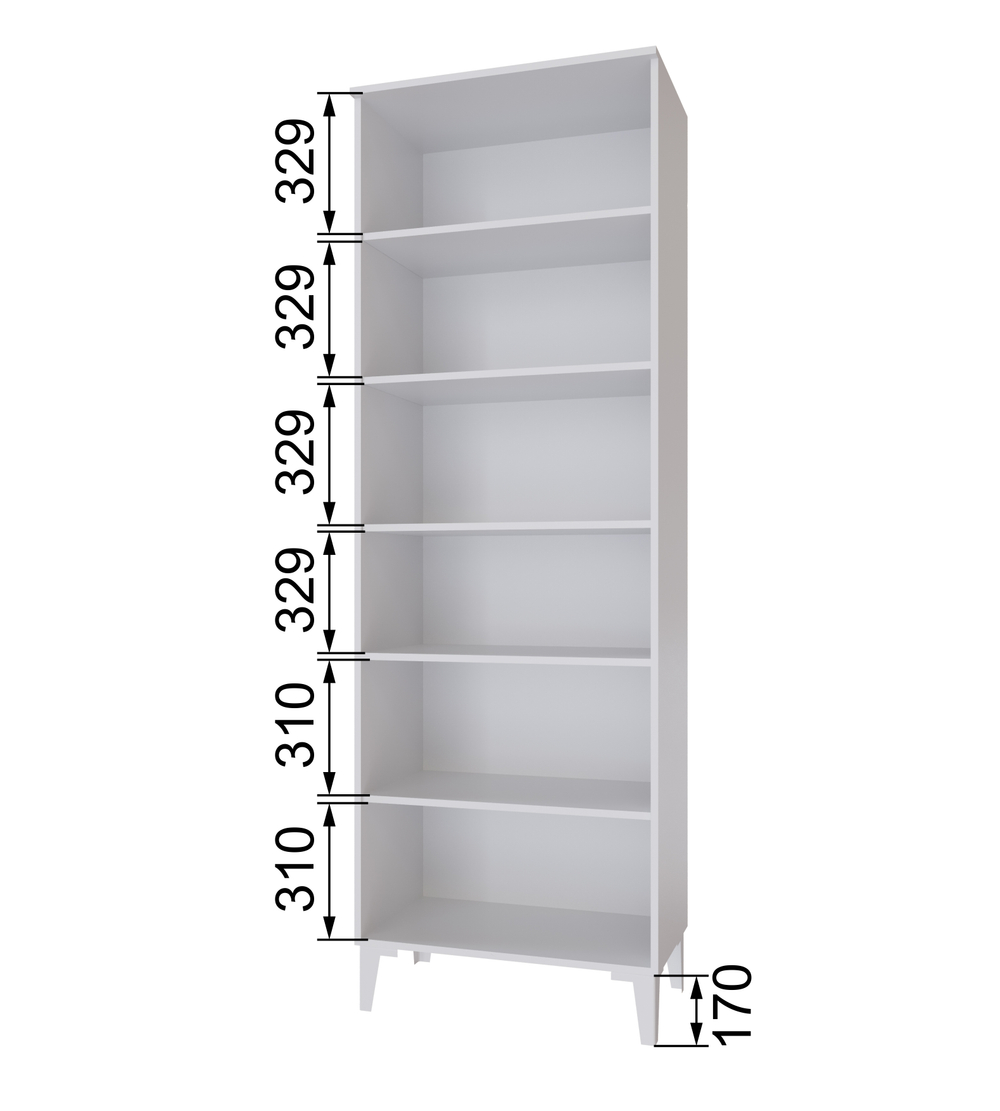 Гостиная Толедо Пенал открытый ТШ-2