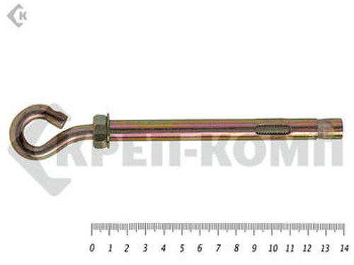 Анкер с кольцом м10 12х140 (5шт)