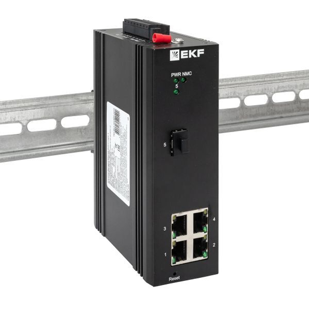 Коммутатор промышленный управляемый EKF TSX-ML2-1GX/SFP-4GTP