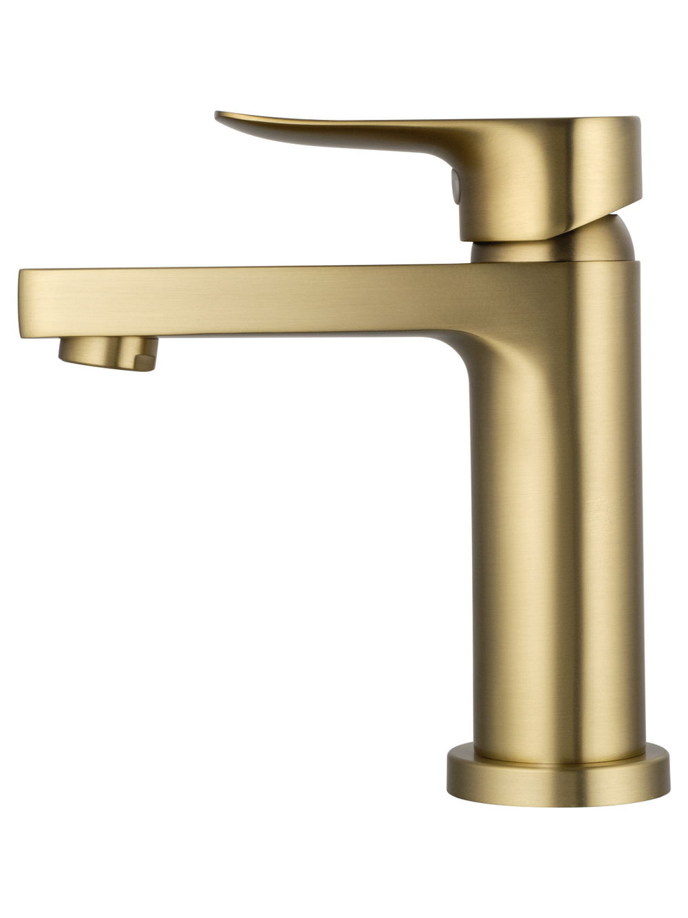 Смеситель для раковины WONZON & WOGHAND Blend, Брашированное золото (WW-A40222-BG)