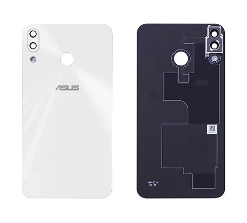 Задняя крышка для Asus ZE620KL (со стеклом камеры) (White)