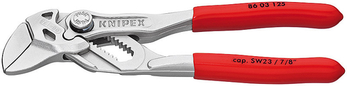 Переставные клещи хромированные 125 мм KNIPEX  8603125
