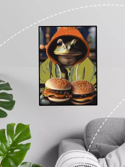 Картина по номерам Лягушка