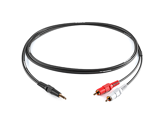 PROCAST cable S-MJ/2RCA.2 - профессиональный межблочный соединительный звуковой кабель