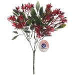 Искусственные цветы «Полевой букет» 30см цвет красный 11