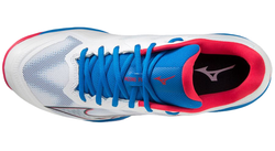 Мужские кросовки для Padel Mizuno Wave Exceed Light Padel - white/opera red/prace blue