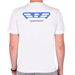 Мужская теннисная футболка EA7 Man Jersey T-Shirt - white