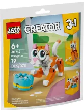Конструктор Creator 30714 Оранжевый кот 3в1