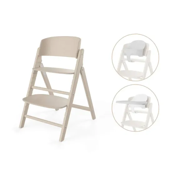 Стульчик Cybex Click &amp; Fold 3-in-1 Set All Natural