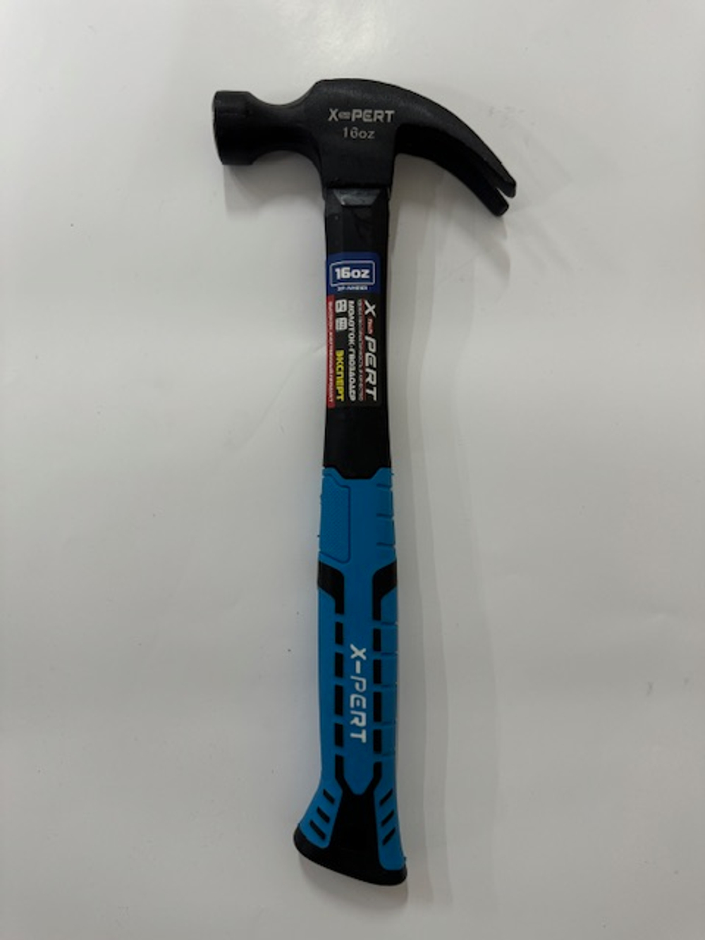 Молоток-гвоздодер 16oz/450гр