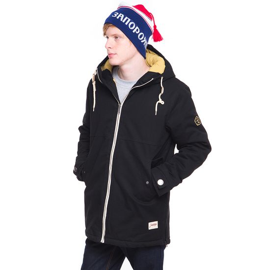 Куртка ЗАПОРОЖЕЦ Retro Zipper Black