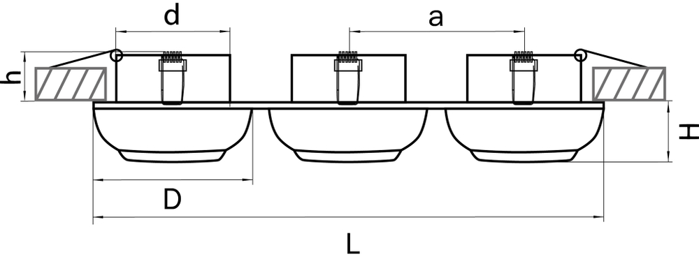 Встраиваемый светильник Ocula Lightstar 011837