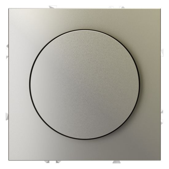 Светорегулятор встраиваемый VOLTUM S70 поворотно-нажимной 600 Вт, (шелк)