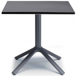 Стол пластиковый обеденный Scab Design Eco Fixed, антрацит