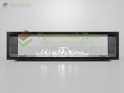 Сквозной биокамин 1500