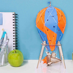Деревянный конструктор Ночник воздушный шар "Созвездие панды" (Lemmo)