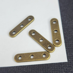 Коннектор, разделитель нитей, бижутерный сплав, 24×6мм, штучно