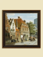 Картина серии "Голландия" настенная для интерьера 46*46 см