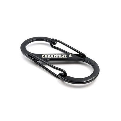 Карабин "Следопыт" 9 см, двойной, сталь