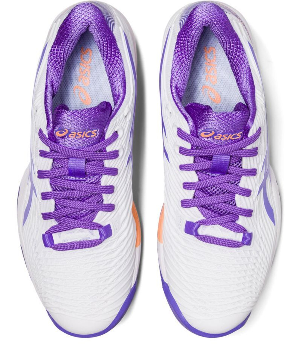 Женские Кроссовки теннисные Asics Solution Speed FF 2 - white/amethyst