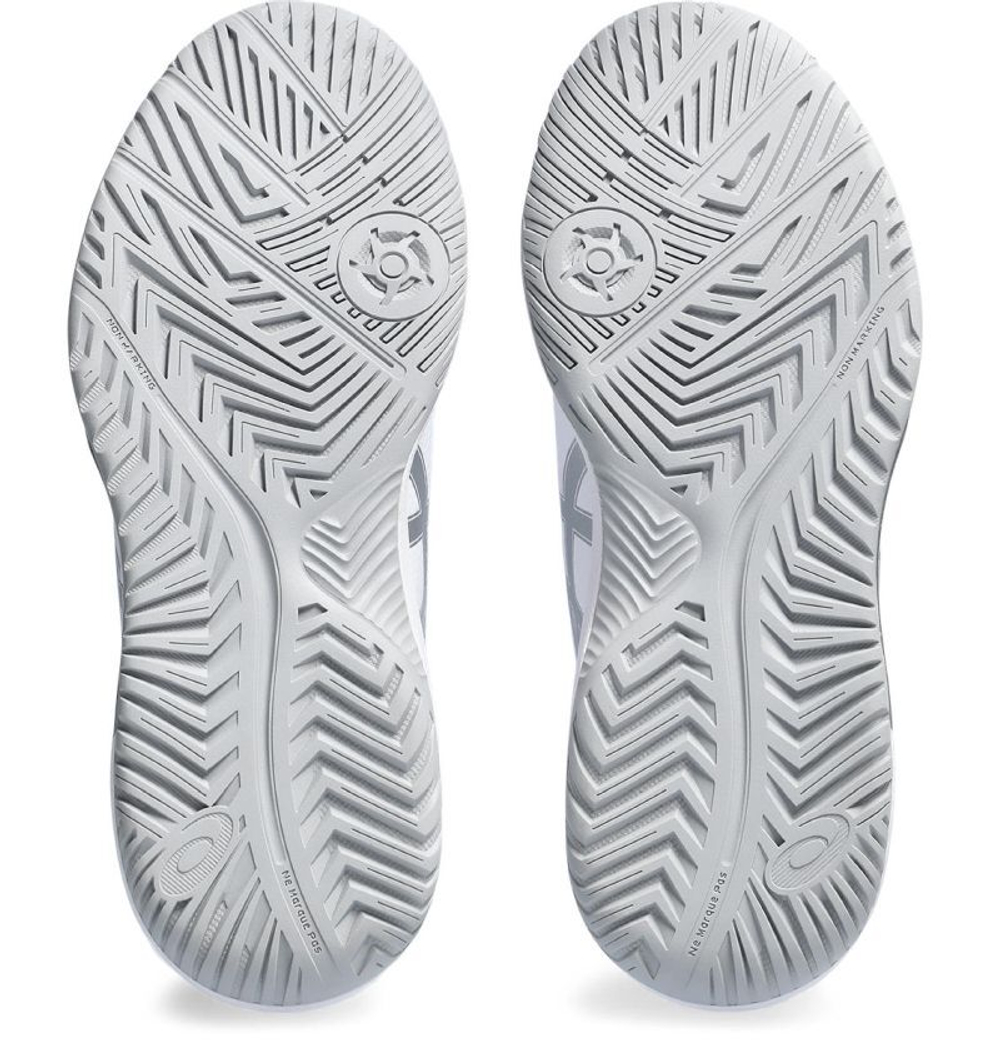 Женские теннисные кроссовки Asics Gel-Dedicate 8 - white/pure silver