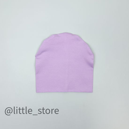 Шапка двухслойная, Лаванда