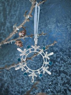 Набор елочных украшений Christmas diamonds из коллекции New Year Essential, 4 шт.