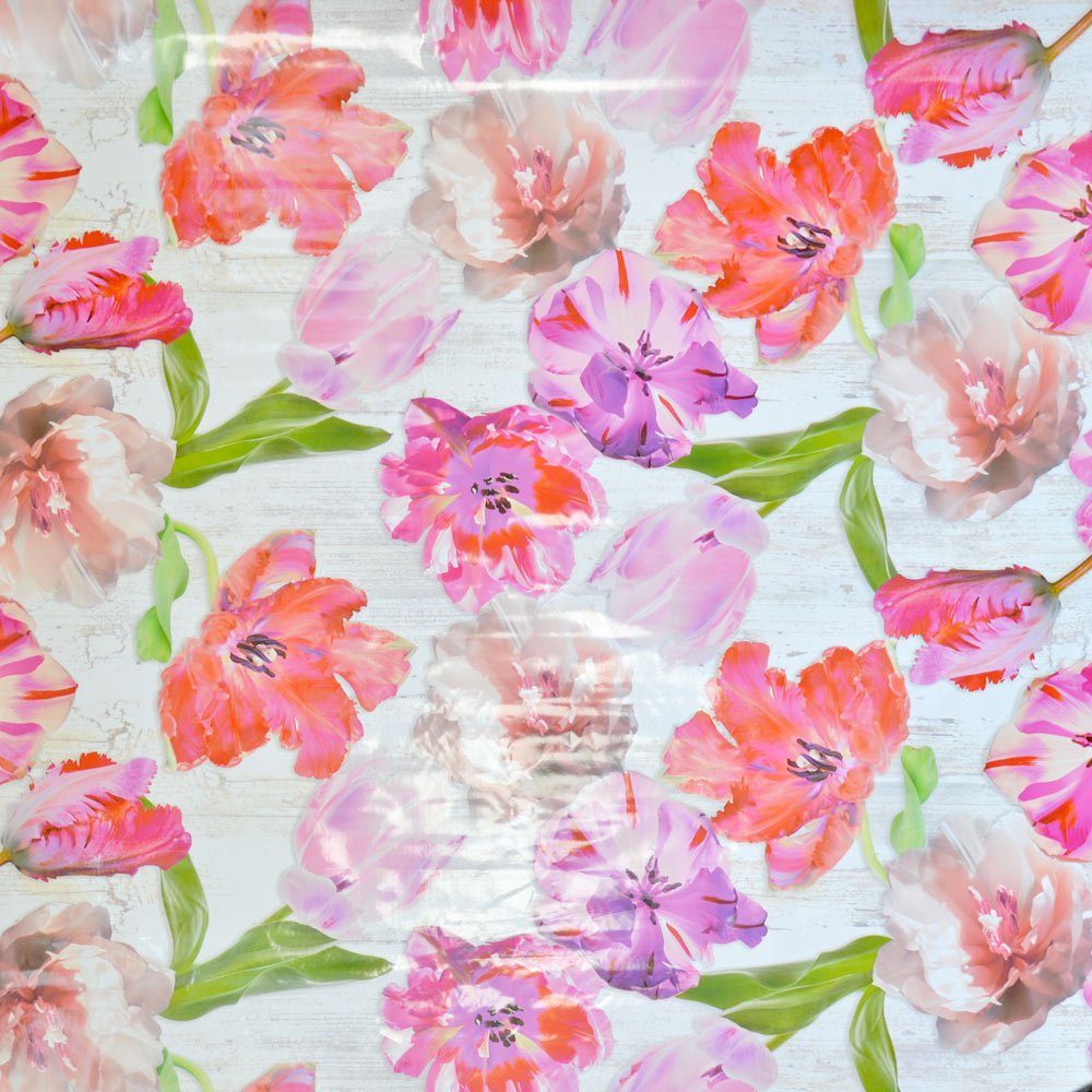 Клеенка DREAM 137см*20м глянцевая на тканевой основе, 8160