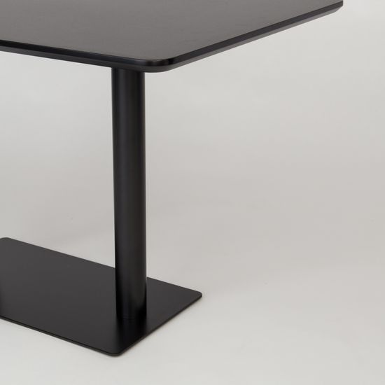 Обеденный стол Calgary 120х80 см черный | Купить в StoreForHome.ru