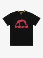 Футболка MANTO VIBE 25 чёрно-красная