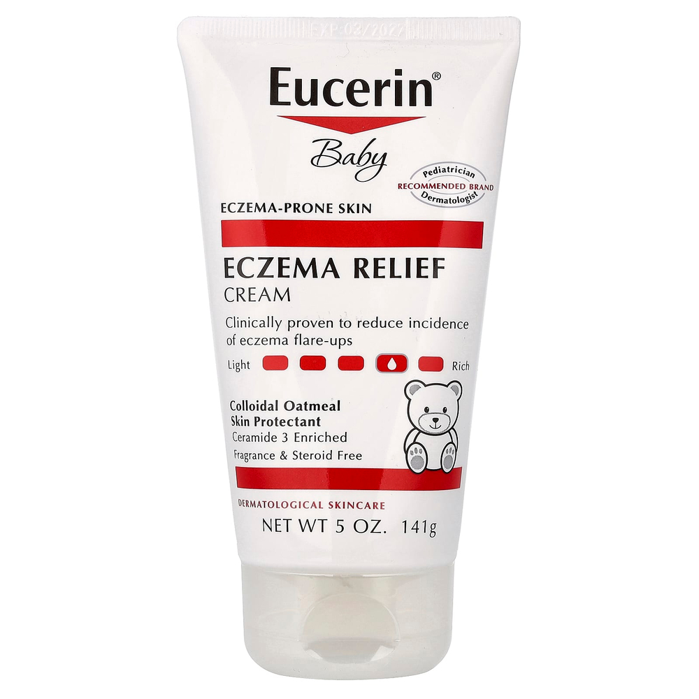 Eucerin, детский крем для уменьшения проявлений экземы, 141 г (5 унций)