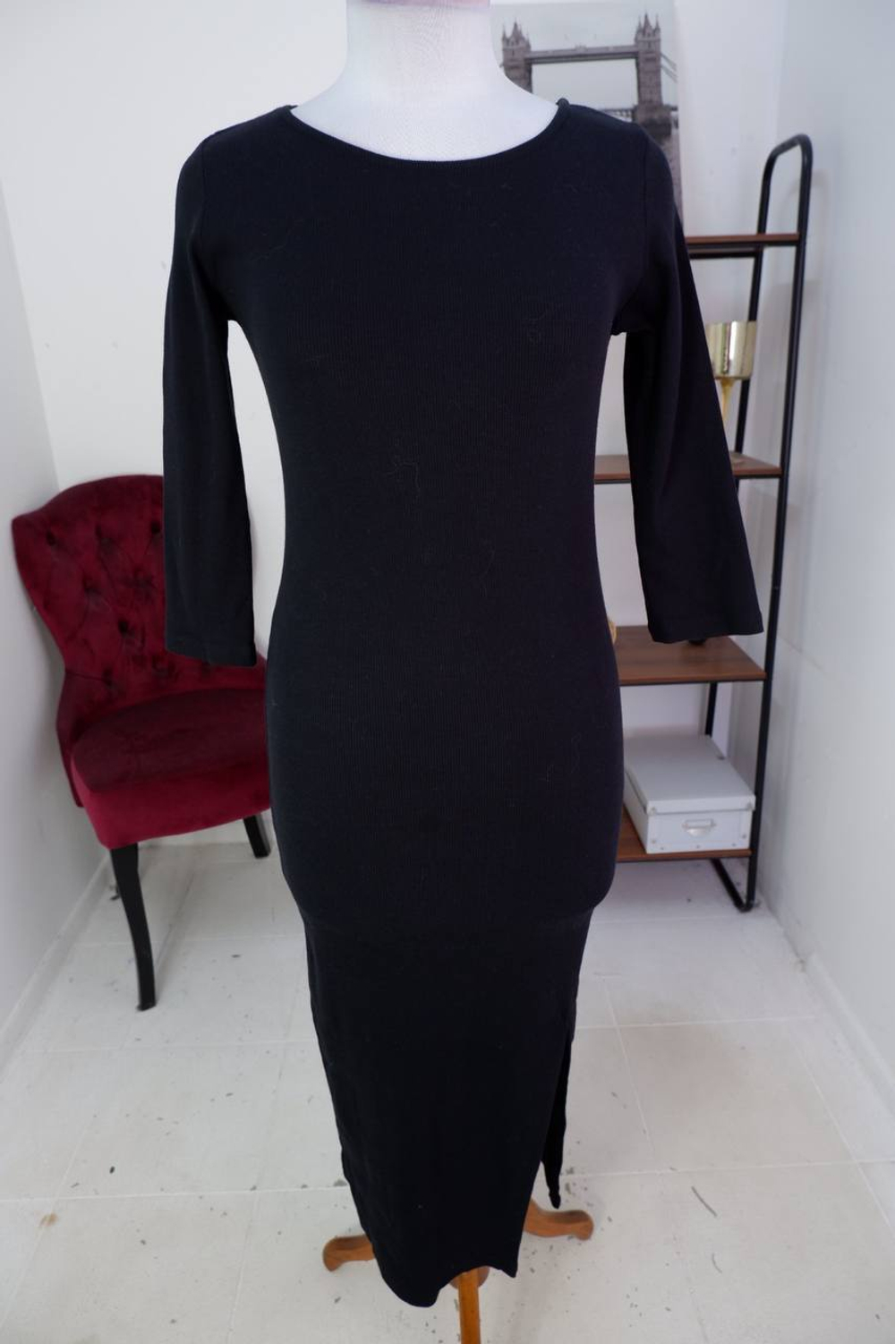 Платье Твое длинное обтягивающее, визуально на 46 размер