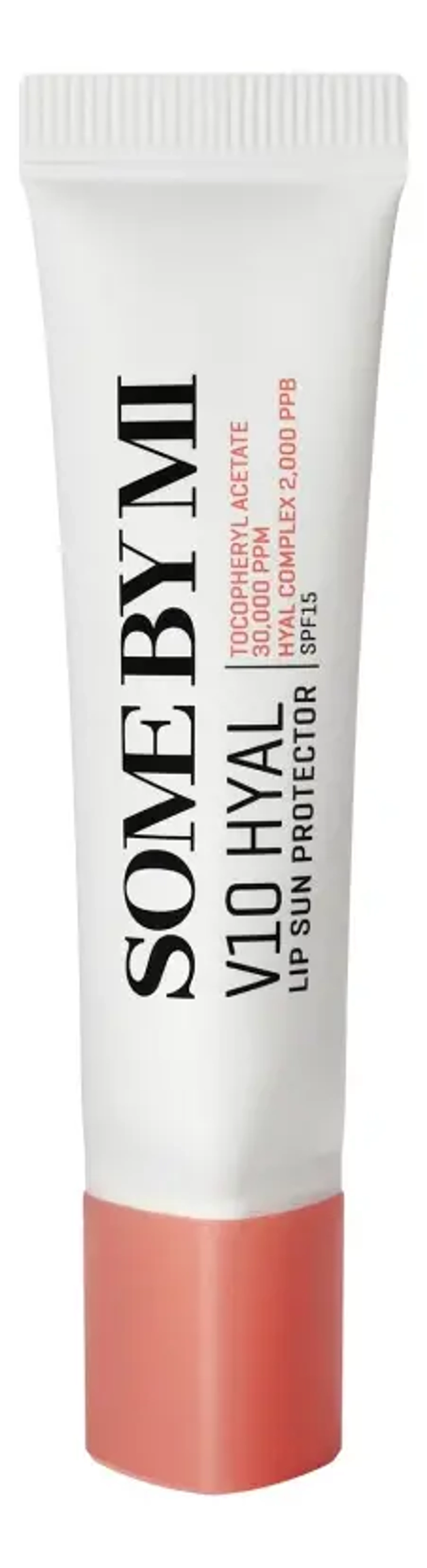 SOME BY MI Солнцезащитный бальзам для губ с комплексом витаминов - V10 HYAL LIP SUN PROTECTOR_ROSY,7мл